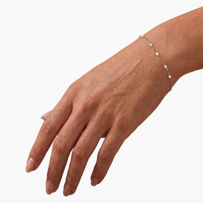 Sunburst Enamel Sterling Silver Paperclip Chain — Made in Italy