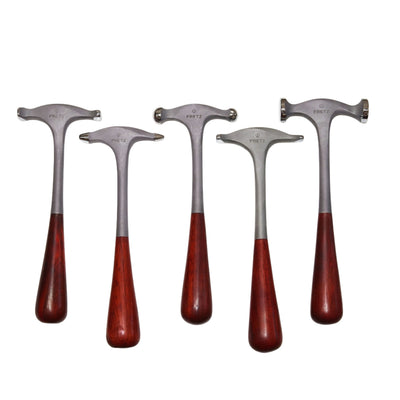 Fretz NH Short Jewelers Hammer Set of 5