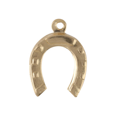 Horeshoe Charm, Gold-Filled 14k, for Permanent Jewelry