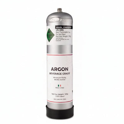Miniature Portable Argon Gas Tank for Permanent Jewelry Welders