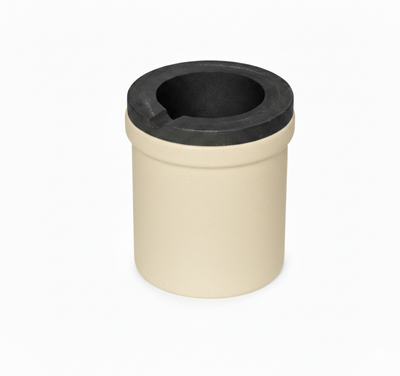 Induction 3KG Crucible - Graphite with Ceramic Sleeve