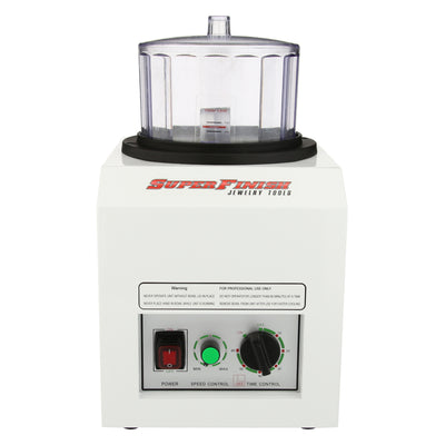 Large Capacity Magnetic Pin Finisher, 80 rings, 7" Bowl - Arbe Super Finisher