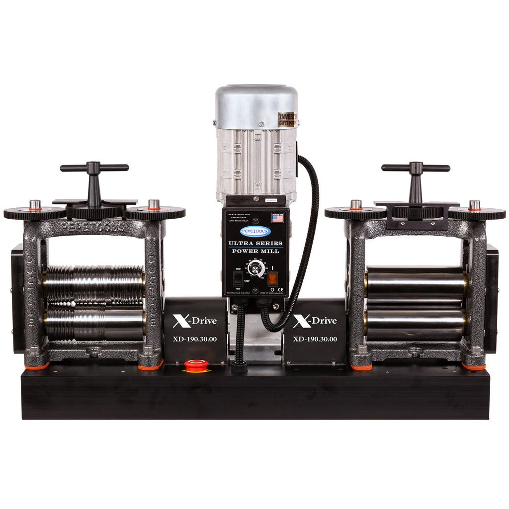 160MM Double Ultra Series X-Drive Electric Rolling Mill (All Wire + Flat)-Pepetools