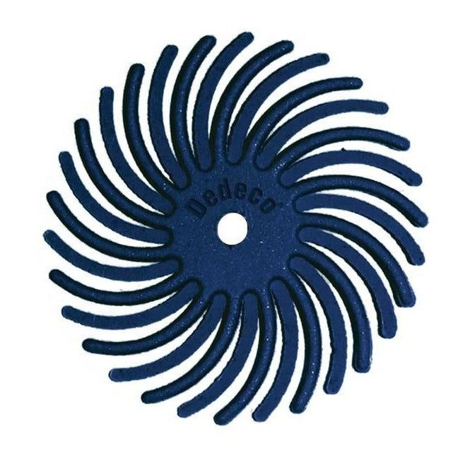 7/8" Radial Discs - Blue Fine 400 Grit 1/16" Arbor (12 pack)-Pepetools