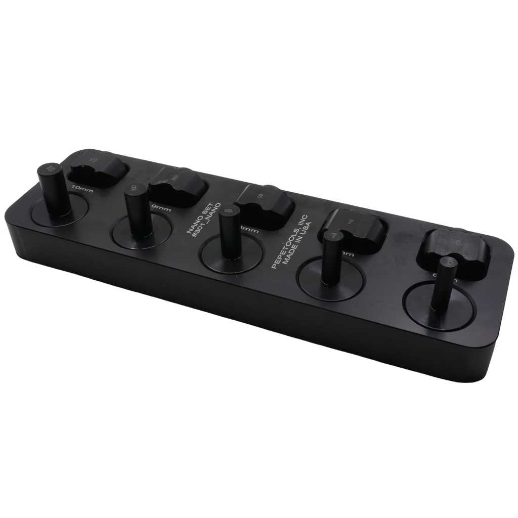Nano Diameter Ring Bender Optional Set (6mm - 10mm)-Pepetools