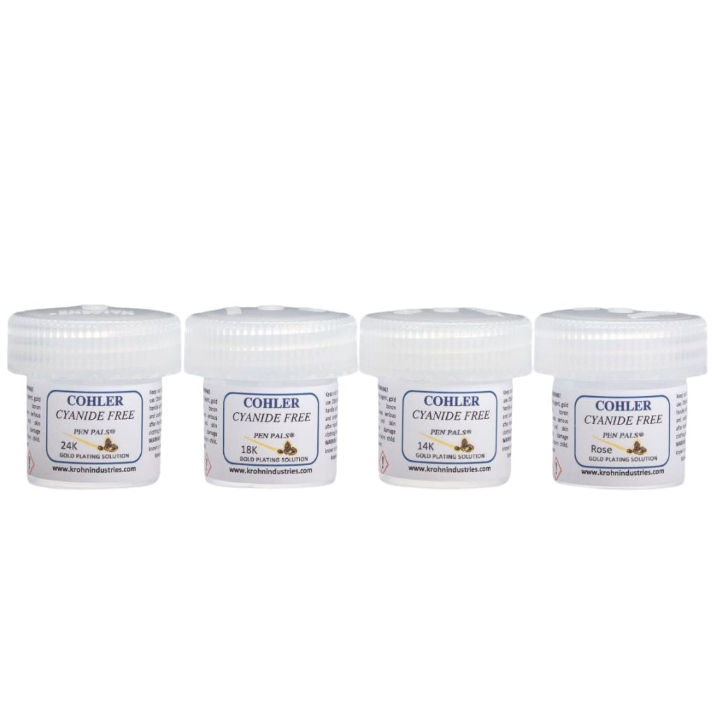 Pen Plating Solution (Rose Gold, 14K, 18k, 24K) Cyanide Free-Pepetools